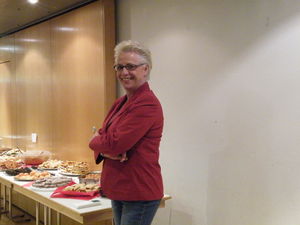 Organisatorin Monika Fiedler