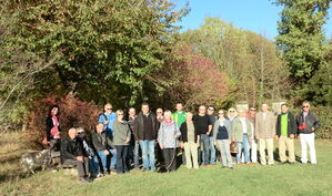 Gruppe im Naturdenkmal Lehnd auf Vollmaringer Gemarkung