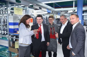 Daniela Steinrode, Hubertus Heil, Saskia Esken, Daniel Steinrode, Jochen Digel