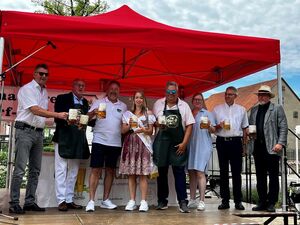 Nach dem Fassanstich