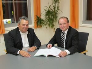 v.l. Daniel Steinrode, Andreas Hölzlberger