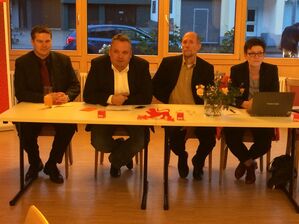 Andreas Röhm, Daniel Steinrode, Mike Jörg, Saskia Esken MdB