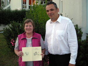 v.l. Rosemarie Molitor , Daniel Steinrode