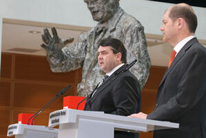 Foto: Sigmar Gabriel und Olaf Scholz