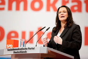 Andrea Nahles © Dirk Bleicker