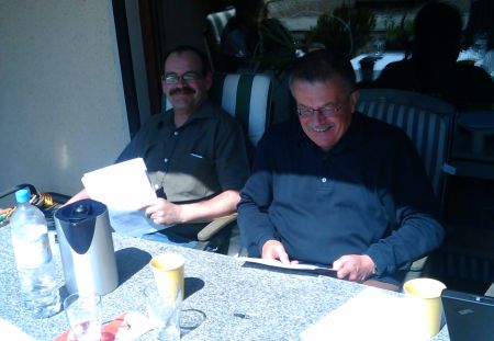 Hans Meier und Rainer Schmid