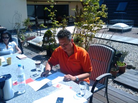 Ilselore Wiedmann und Daniel Steinrode