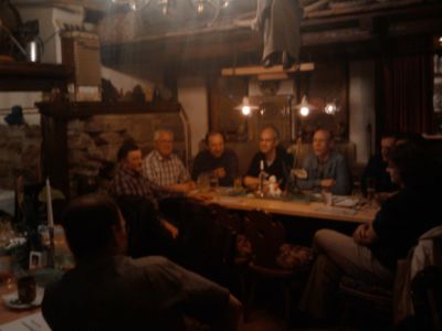 Diskussion mit Kandidaten in Emmingen.