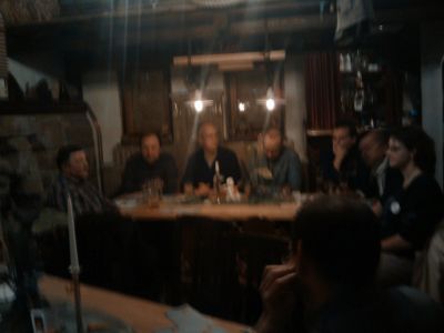 Diskussion mit Kandidaten in Emmingen.