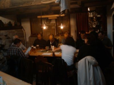 Diskussion mit Kandidaten in Emmingen.